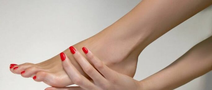 zdravé nohy po ošetrení kožných plesní